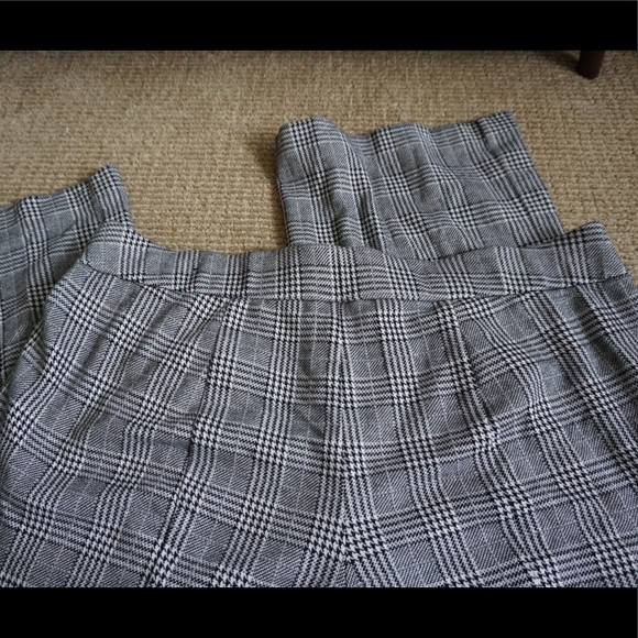 Lane Bryant Herringbone Plaid Flare Ponte Trouser - Picture 4 of 4